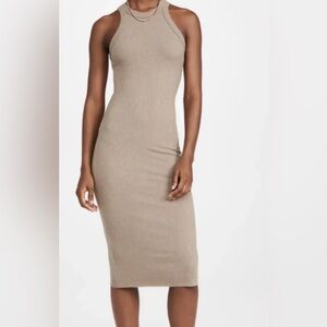 wsly dress rivington size small in mushroom